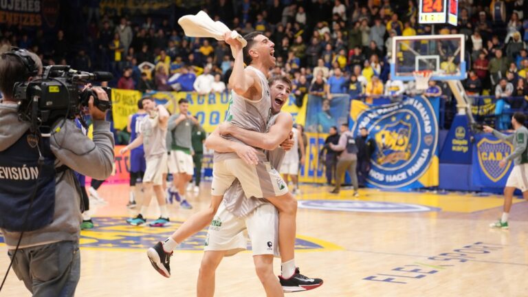 Histórico triple de aro a aro en la Liga Nacional de Básquet: triunfo sobre la chicharra de Ferro a Boca