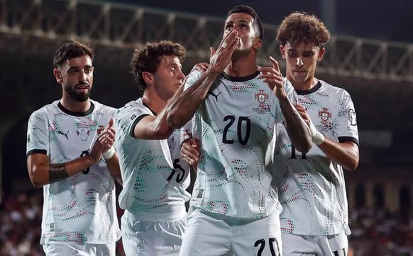 Portugal debutó con una goleada sobre Armenia en las Eliminatorias europeas