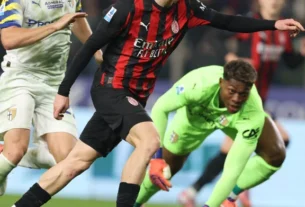 Parma sorprendió y le sacó un empate al Milan en la Serie A
