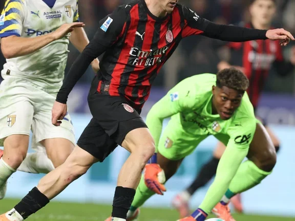 Parma sorprendió y le sacó un empate al Milan en la Serie A