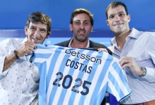 Costas aceptaría renovar con Racing por tres temporadas