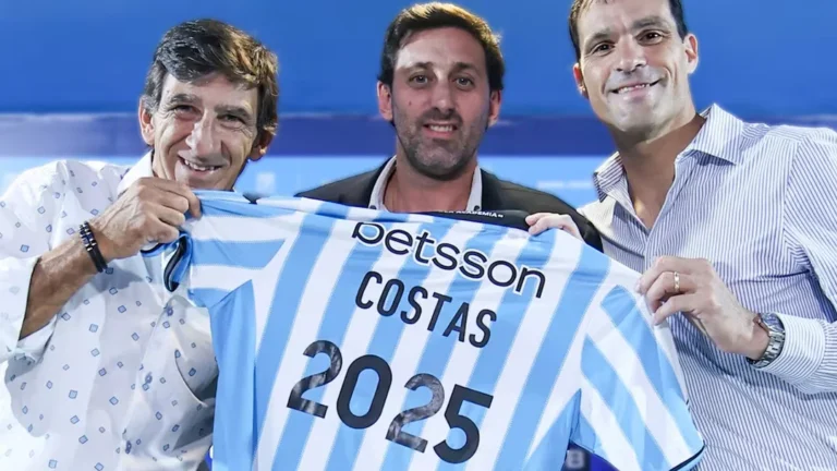 Costas aceptaría renovar con Racing por tres temporadas